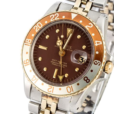 rolex 1675 root beer history|Rolex root beer clasp.